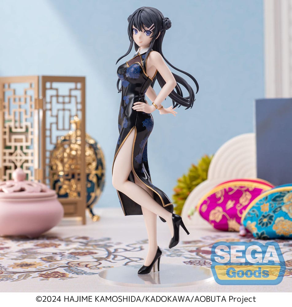 Rascal Does Not Dream Series XStellar PVC Statue Mai Sakurajima Chinese Dress 22 cm            - Versand: 7 Tage nach Bestellung