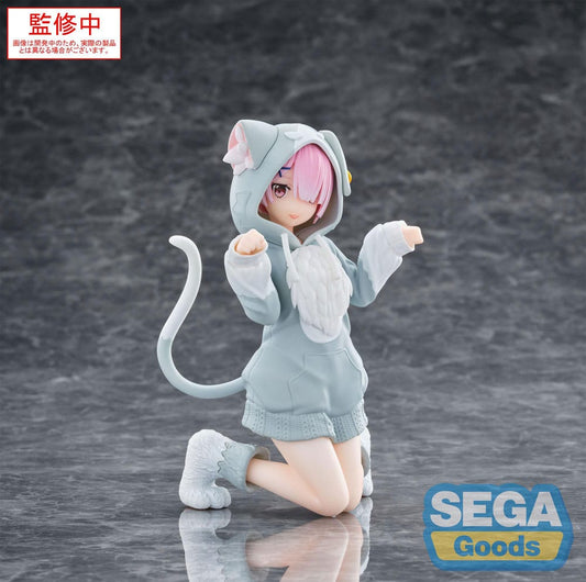 Re:Zero Starting Life in Another World Yumemirize PVC Statue Ram Mofumofu Pack 11 cm                - Versand: 7 Tage nach Bestellung