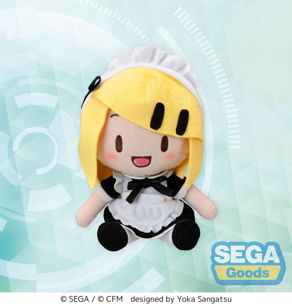 Hatsune Miku: Project DIVA Arcade Future Tone Fuwa Petit Plüschfigur Kagamine Rin Maid Ver. (EX) 16 cm - Preorder - ETA: 06.11.2025