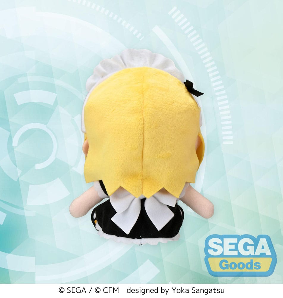 Hatsune Miku: Project DIVA Arcade Future Tone Fuwa Petit Plüschfigur Kagamine Rin Maid Ver. (EX) 16 cm - Preorder - ETA: 06.11.2025