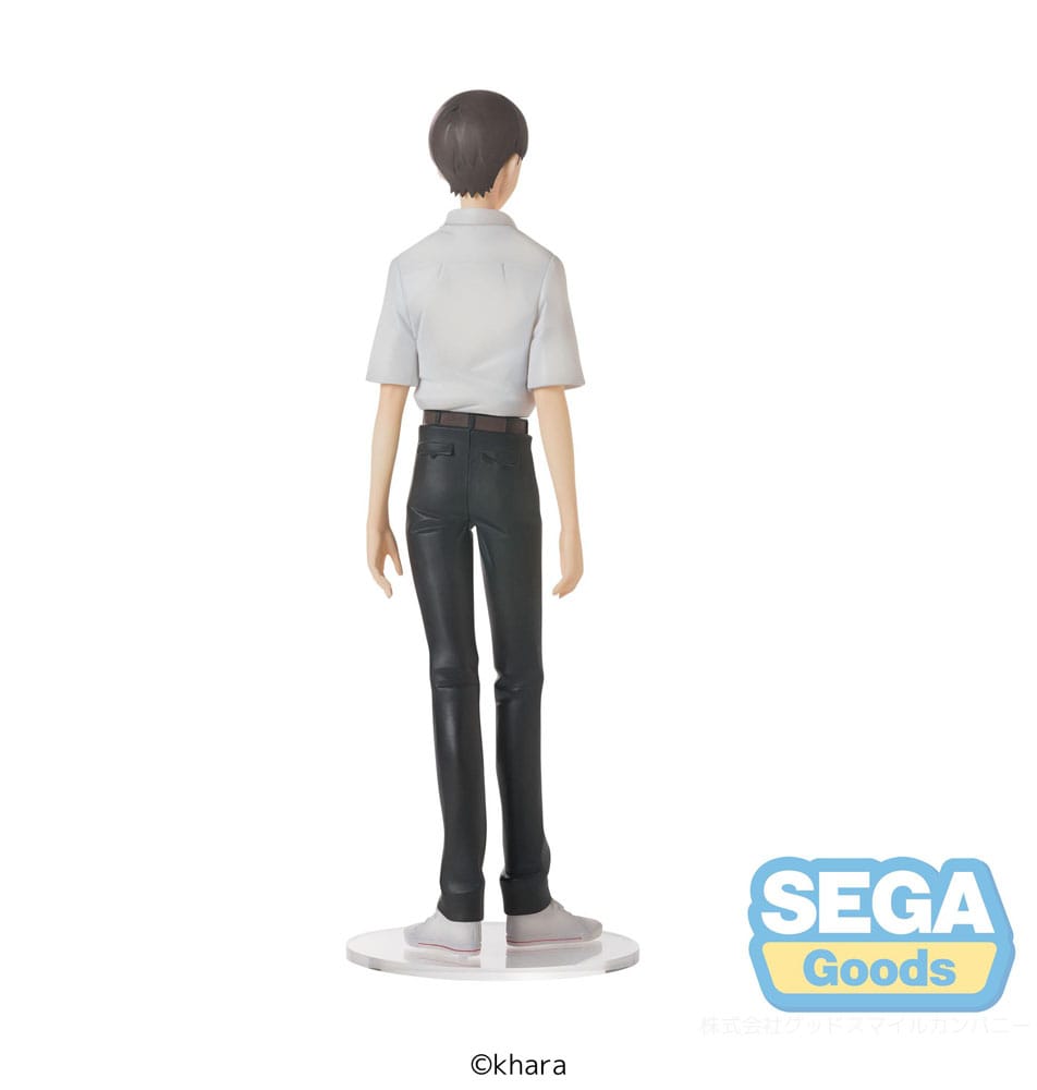 Rebuild of Evangelion High Premium PVC Statue Shinji Ikari Uniform Ver. Evangelion: New Theatrical Edition 22 cm            - Preorder - ETA: 25.01.2026