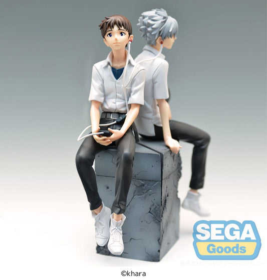 Rebuild of Evangelion Luminasta PVC Statue Shinji & Kaworu Evangelion: New Theatrical Edition Shinji Ver. 17 cm - Preorder - ETA: 25.02.2026