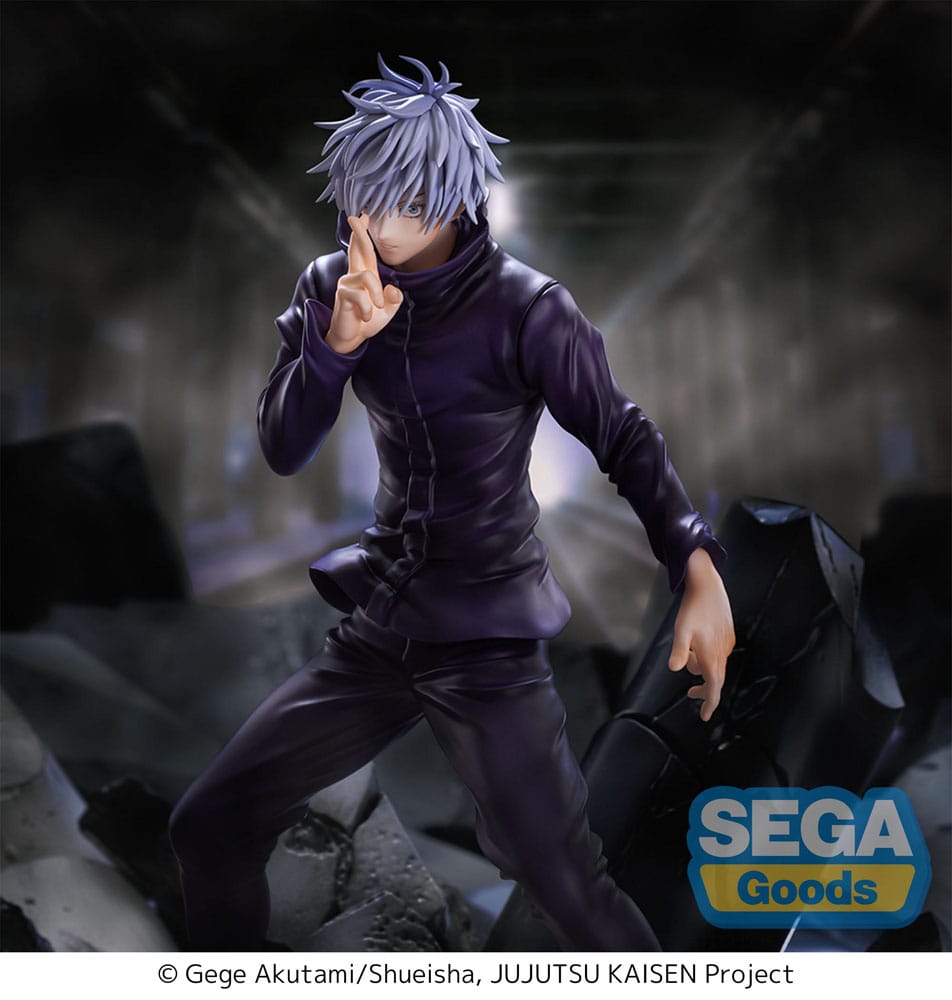 Jujutsu Kaisen Figurizm Luminasta  PVC Statue Shibuya Incident Satoru Gojo Unlimited Void 21 cm - Preorder - ETA: 25.06.2026