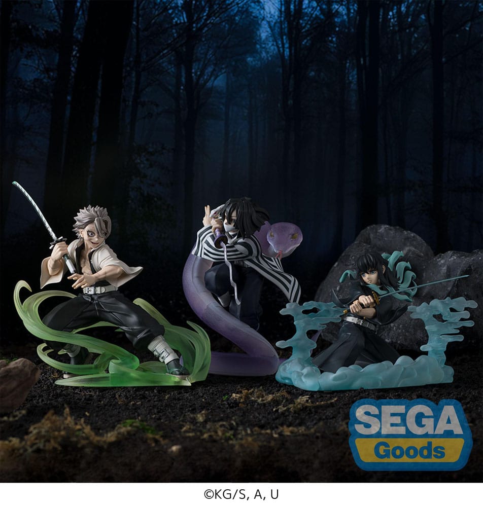 Demon Slayer: Kimetsu no Yaiba Xross Link Anime PVC Statue Sanemi Shinazugawa Hashira Training Arc 12 cm - Preorder - ETA: 25.06.2026