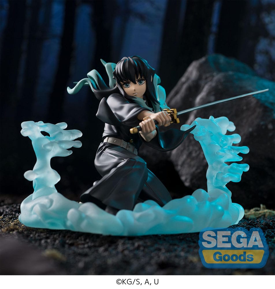 Demon Slayer: Kimetsu no Yaiba Xross Link Anime PVC Statue Muichiro Tokito Hashira Training Arc 11 cm - Preorder - ETA: 25.06.2026