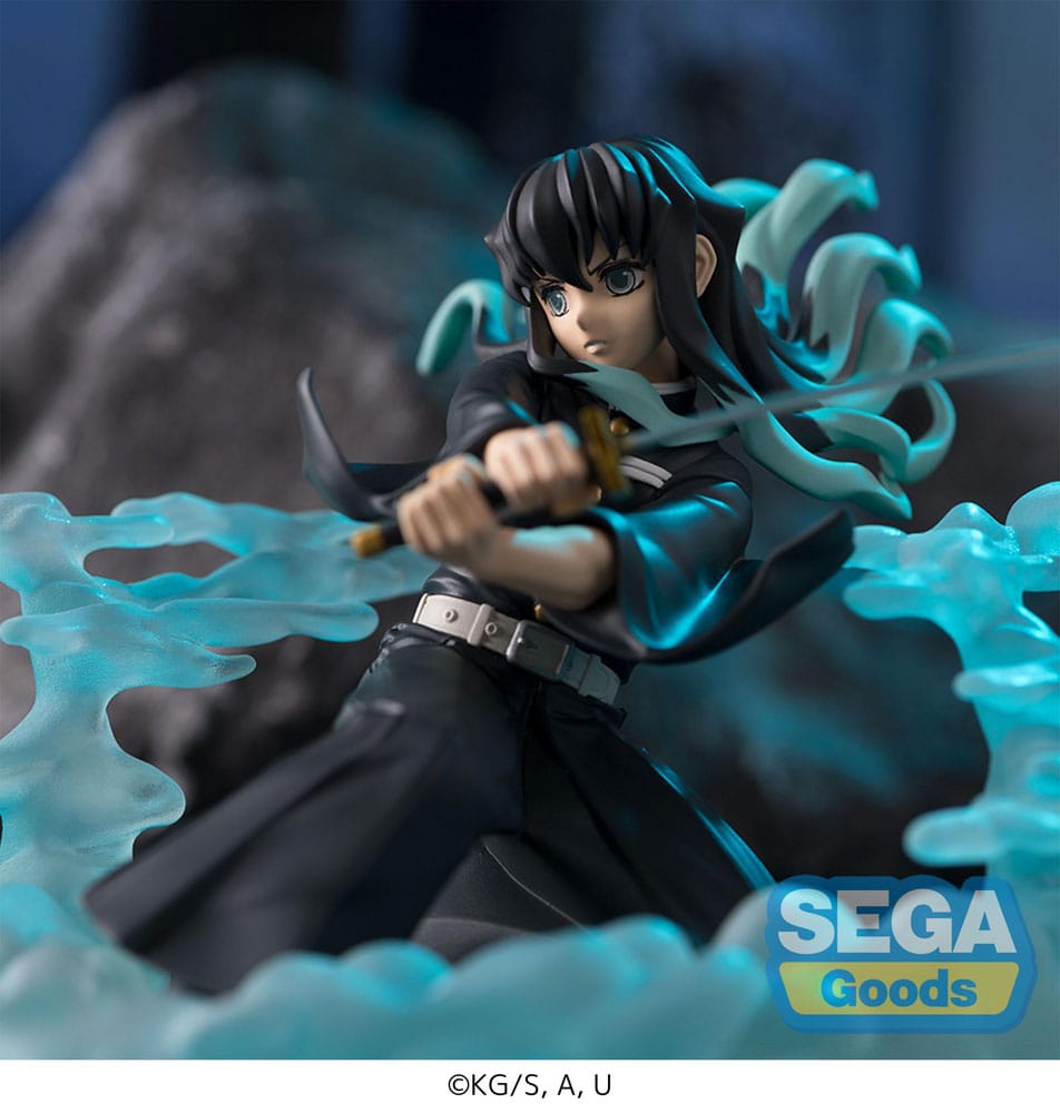 Demon Slayer: Kimetsu no Yaiba Xross Link Anime PVC Statue Muichiro Tokito Hashira Training Arc 11 cm - Preorder - ETA: 25.06.2026