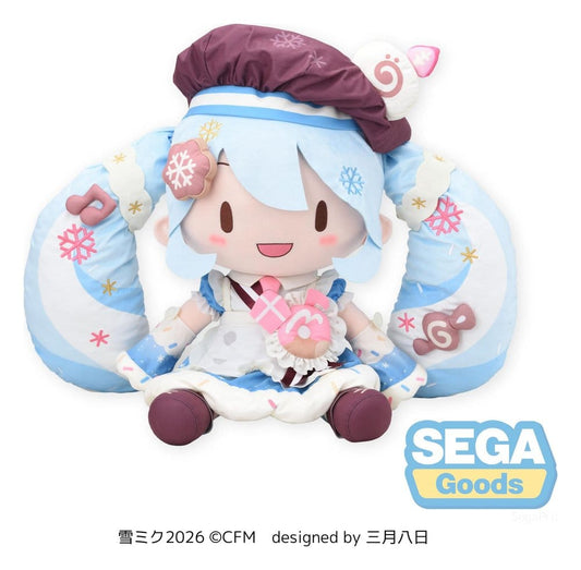 Character Vocal Series 01: Hatsune Miku Fuwa Petit Plüschfigur Snow Miku 2026 Dodeka Jumbo 50 cm    - Preorder - ETA: 25.09.2026