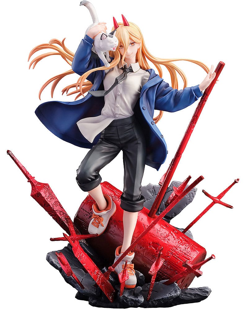 Chainsaw Man Statue 1/7 Power & Meowy 28 cm - sofort lieferbar