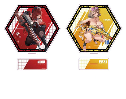 Goddess of Victory: Nikke Acrylic Stand PtZ Double-Sided Rapi: Red Hood / Anis: Sparkling Summer 25 cm - Preorder - ETA: 25.08.2026