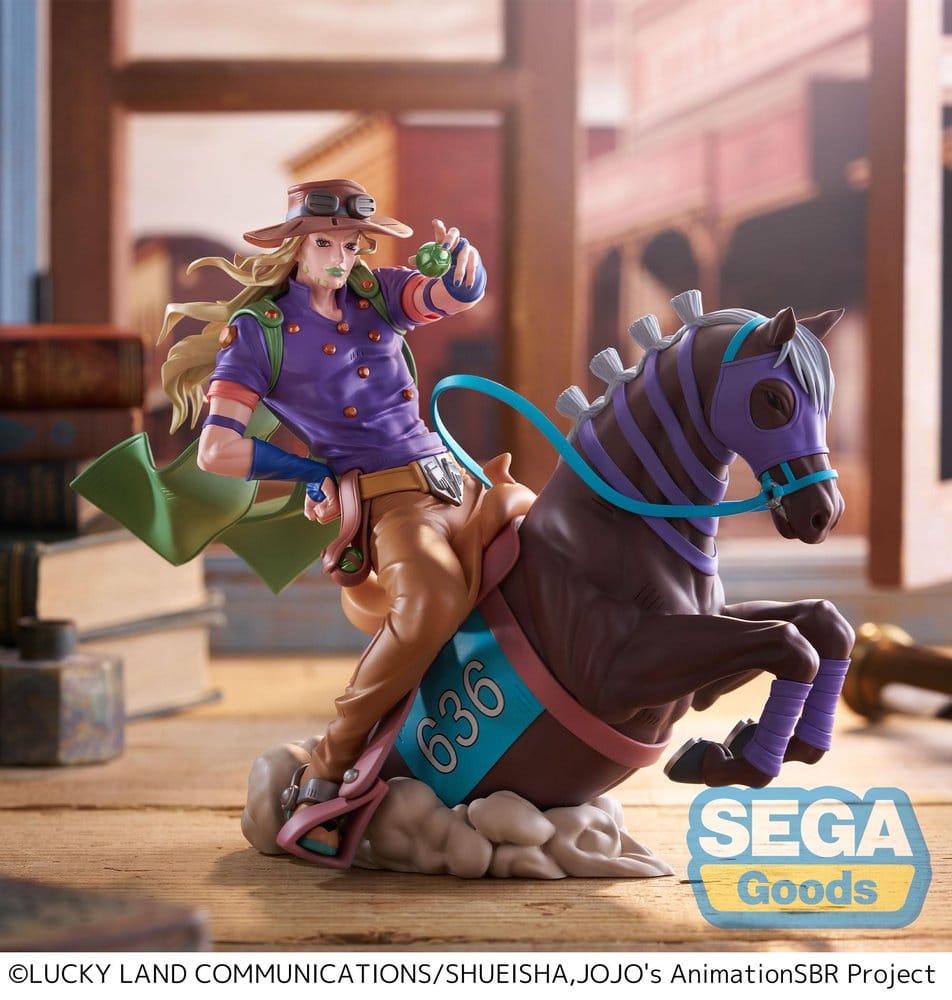 JoJo's Bizarre Adventure: Steel Ball Run XrossLinkMAX PVC Figur Gyro Zeppeli 18 cm - Preorder - ETA: 25.12.2026