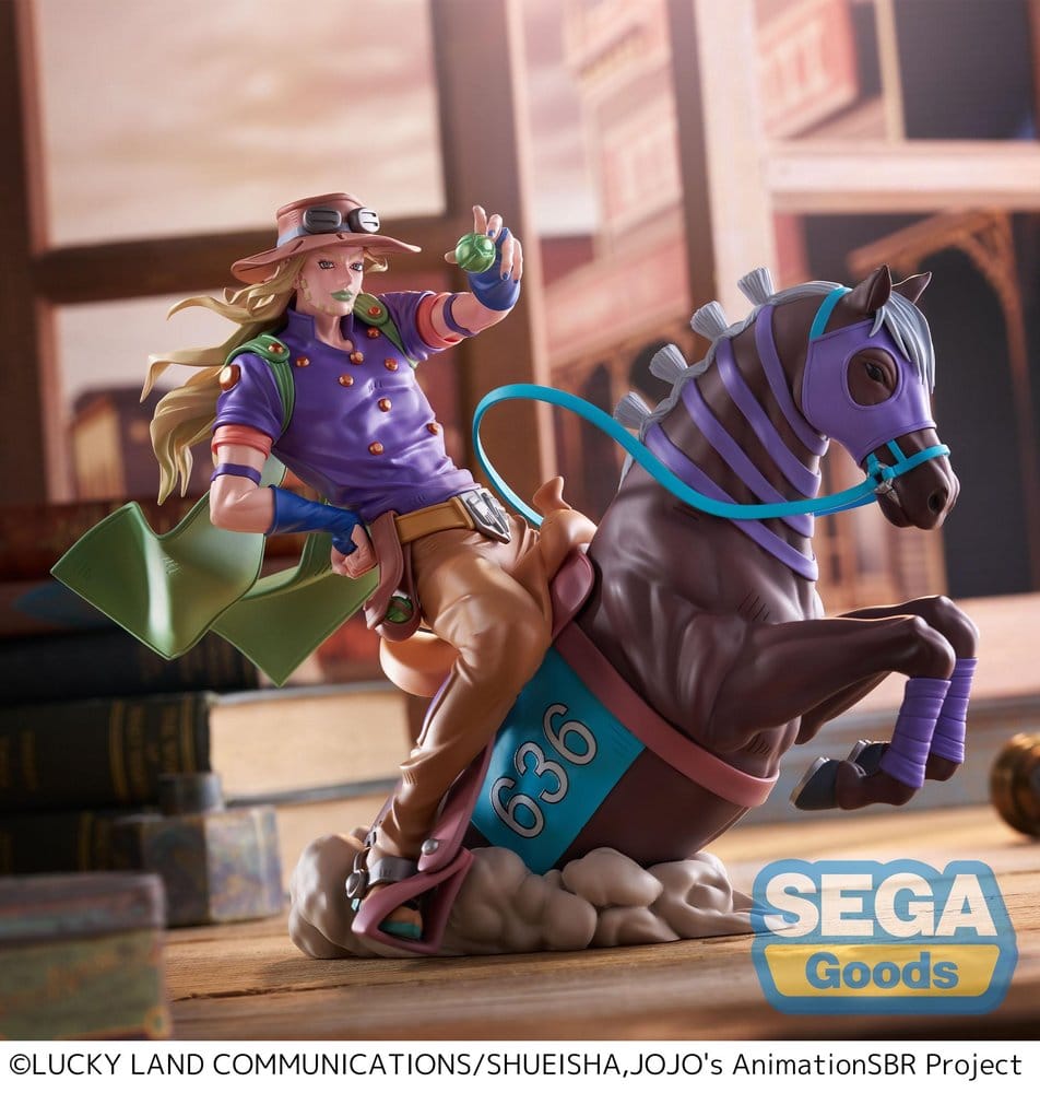 JoJo's Bizarre Adventure: Steel Ball Run XrossLinkMAX PVC Figur Gyro Zeppeli 18 cm - Preorder - ETA: 25.12.2026