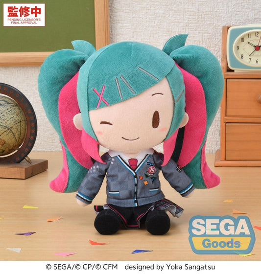 Hatsune Miku: Colorful Stage! Plüschfigur fuwa petit M -School SEKAI Hatsune Miku- - Preorder - ETA: 24.12.2026