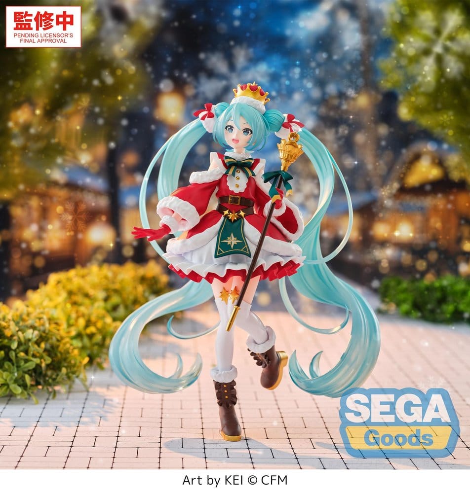 Character Vocal Series 01: Hatsune Miku FIGURIZMa PVC Figur Christmas 2026 27 cm - Preorder - ETA: 25.01.2027