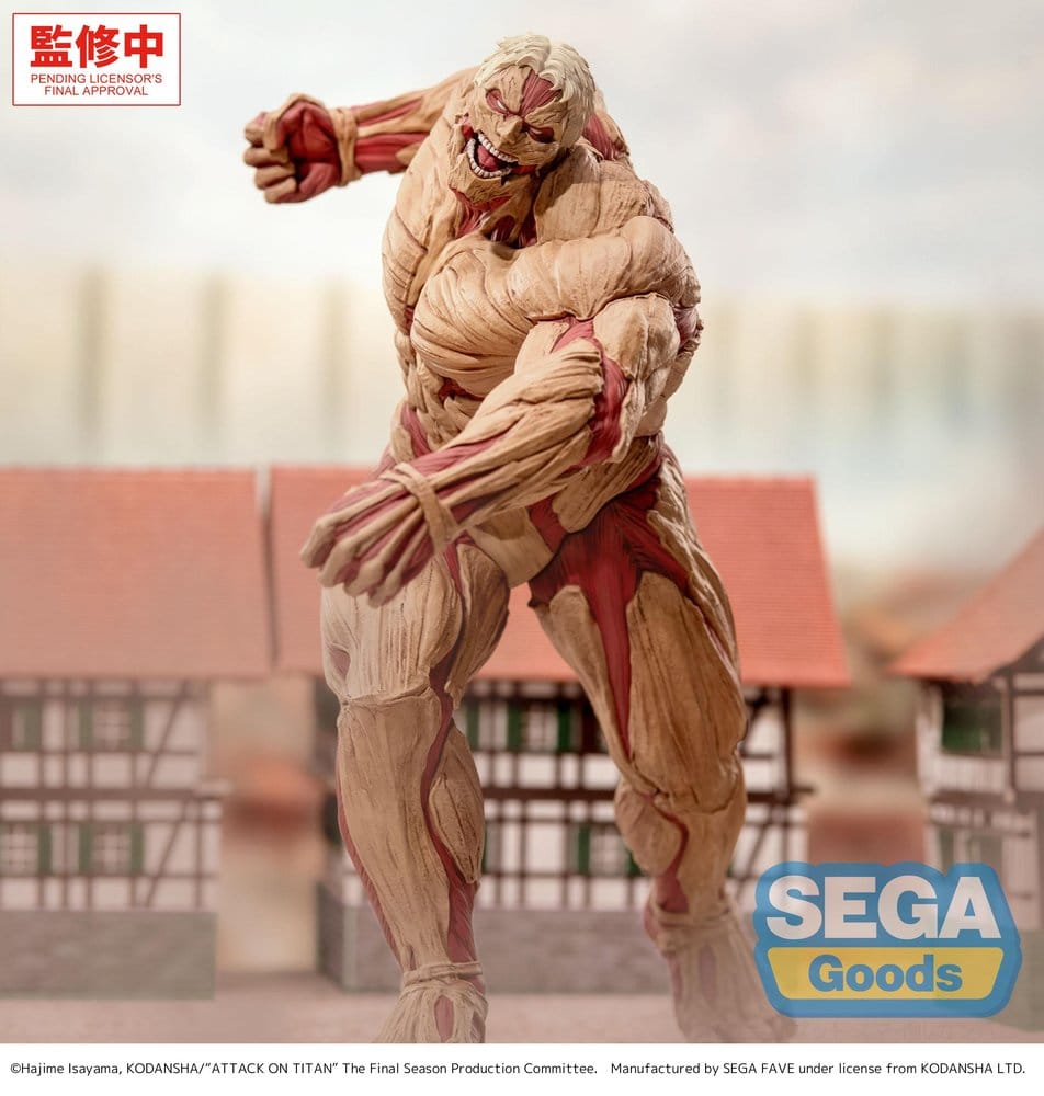 Attack on Titan GigantiX PVC Figur Reiner Braun Armored Titan Ver. 25 cm - Preorder - ETA: 25.02.2027