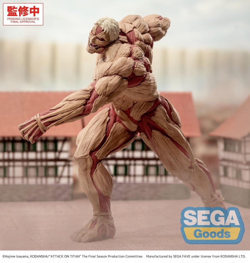Attack on Titan GigantiX PVC Figur Reiner Braun Armored Titan Ver. 25 cm - Preorder - ETA: 25.02.2027