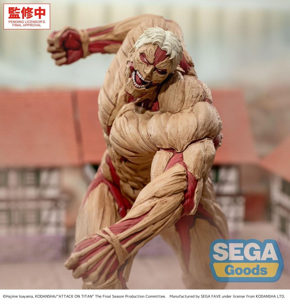 Attack on Titan GigantiX PVC Figur Reiner Braun Armored Titan Ver. 25 cm - Preorder - ETA: 25.02.2027