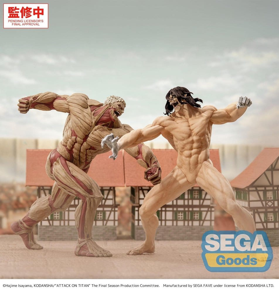 Attack on Titan GigantiX PVC Figur Reiner Braun Armored Titan Ver. 25 cm - Preorder - ETA: 25.02.2027