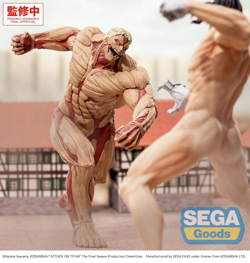 Attack on Titan GigantiX PVC Figur Reiner Braun Armored Titan Ver. 25 cm - Preorder - ETA: 25.02.2027