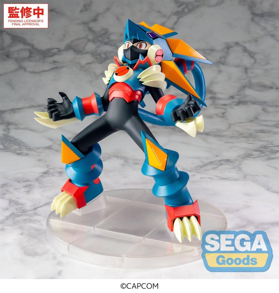 Mega Man Battle Network Luminasta PVC Figur Mega Man Gregar Beast 17 cm - Preorder - ETA: 25.01.2027