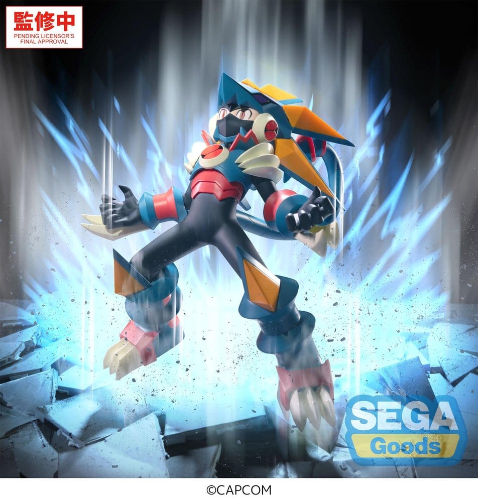 Mega Man Battle Network Luminasta PVC Figur Mega Man Gregar Beast 17 cm - Preorder - ETA: 25.01.2027