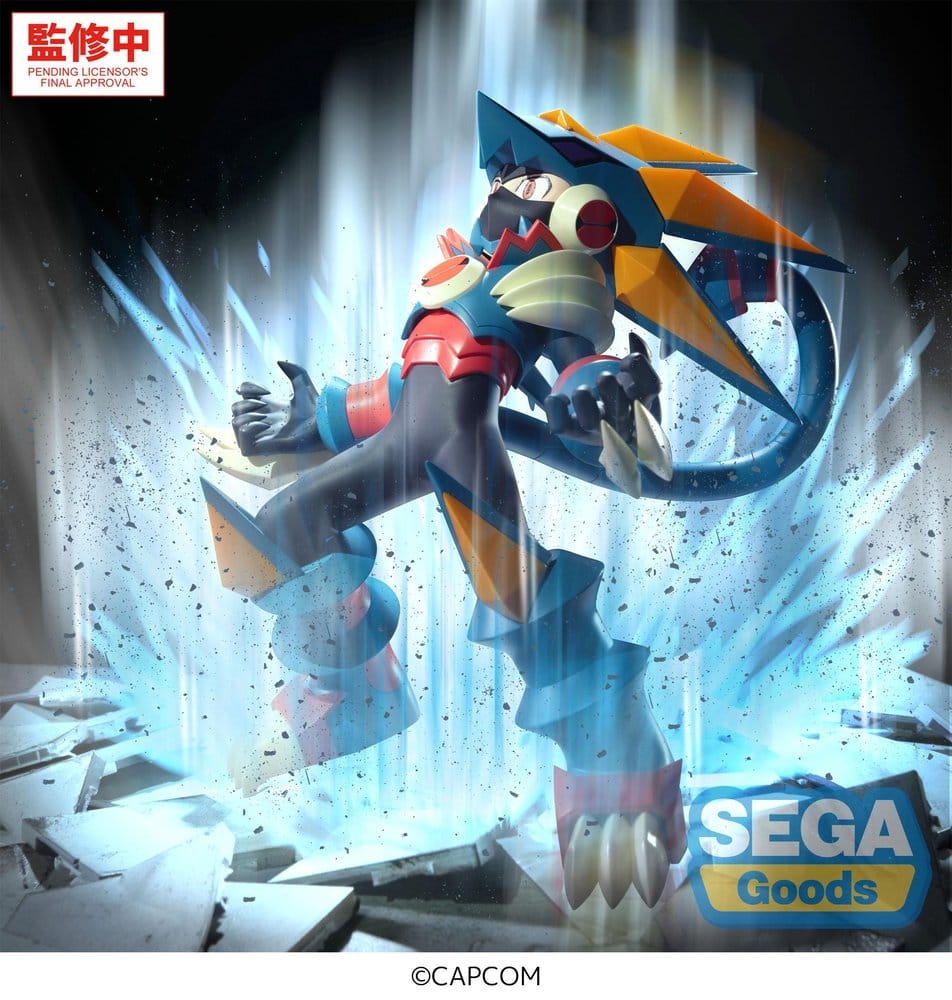 Mega Man Battle Network Luminasta PVC Figur Mega Man Gregar Beast 17 cm - Preorder - ETA: 25.01.2027