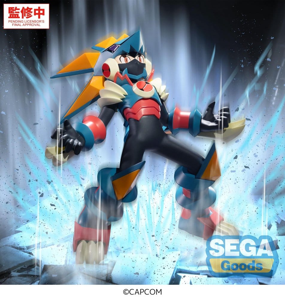 Mega Man Battle Network Luminasta PVC Figur Mega Man Gregar Beast 17 cm - Preorder - ETA: 25.01.2027