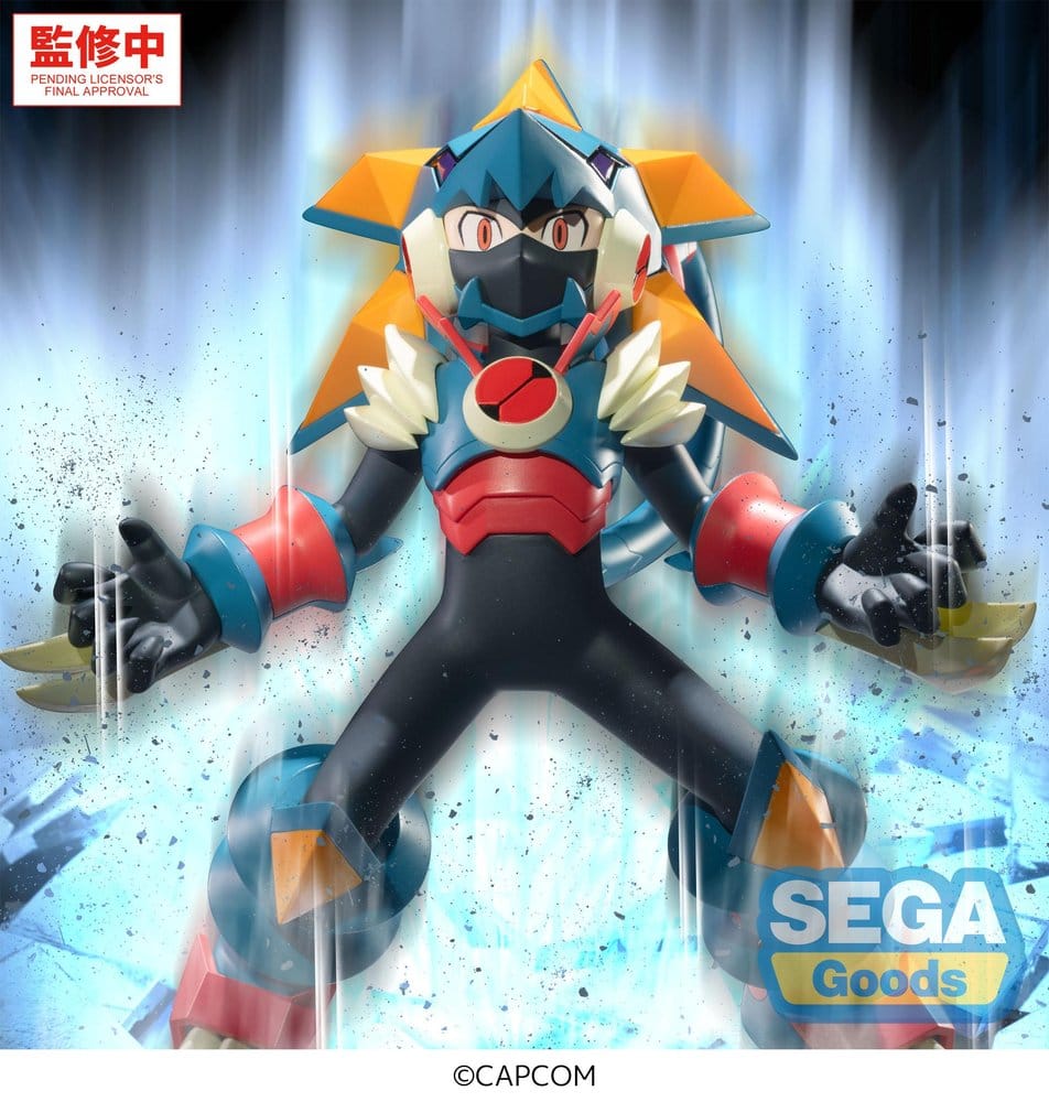 Mega Man Battle Network Luminasta PVC Figur Mega Man Gregar Beast 17 cm - Preorder - ETA: 25.01.2027