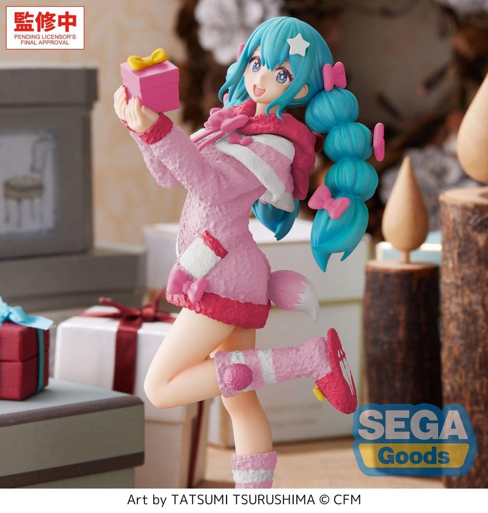 Hatsune Miku High Premium Figure PVC Figur Mokomoko Christmas Ver. 21 cm - Preorder - ETA: 25.02.2027