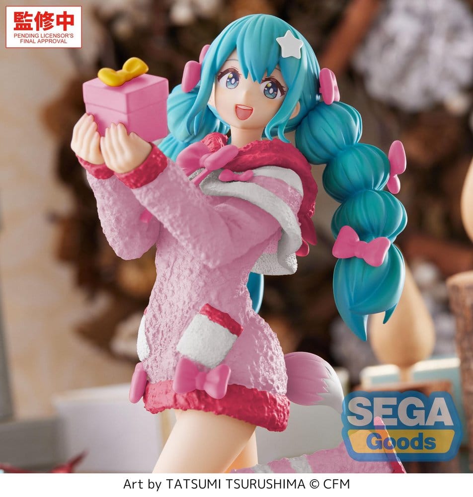 Hatsune Miku High Premium Figure PVC Figur Mokomoko Christmas Ver. 21 cm - Preorder - ETA: 25.02.2027
