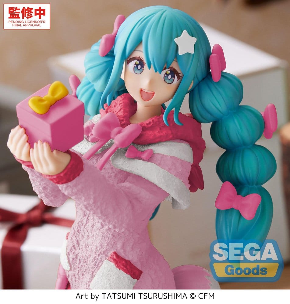Hatsune Miku High Premium Figure PVC Figur Mokomoko Christmas Ver. 21 cm - Preorder - ETA: 25.02.2027