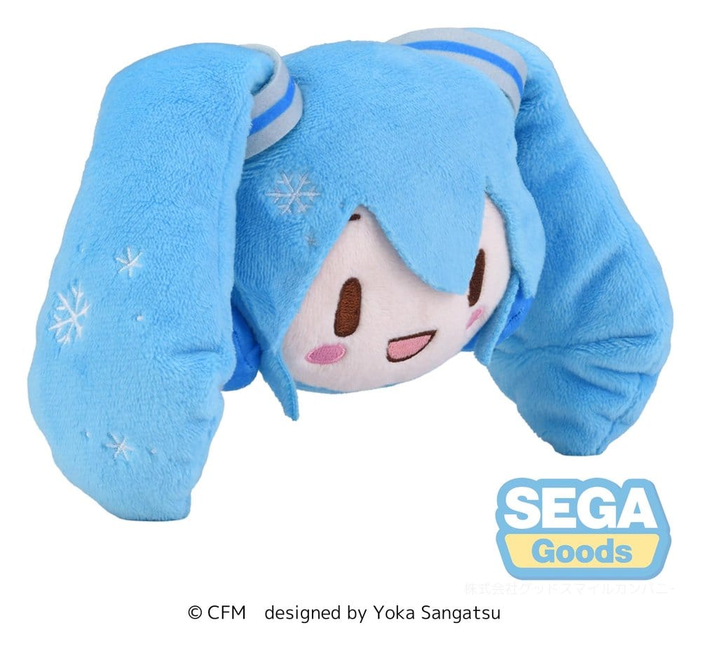 Snow Miku Fuwa Petit Plüschfigur Face Mascot - Preorder - ETA: 23.04.2027
