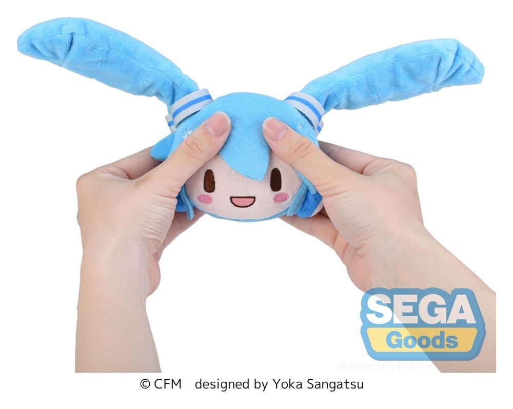 Snow Miku Fuwa Petit Plüschfigur Face Mascot - Preorder - ETA: 23.04.2027