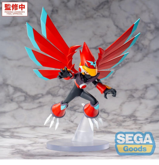 Mega Man Battle Network Luminasta PVC Figur Mega Man Falzar Beast 19 cm - Preorder - ETA: 23.04.2027