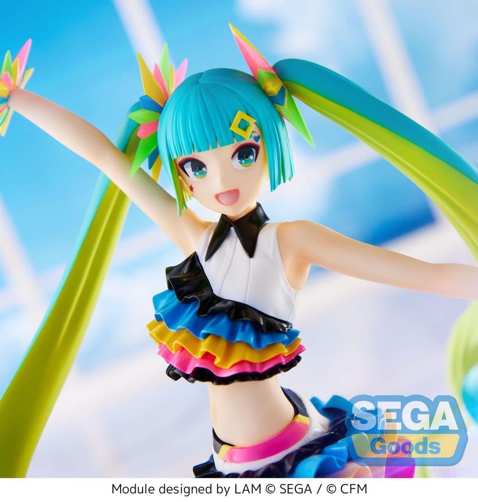 Hatsune Miku Project DIVA MEGA39's FIGURIZM PVC Figur Hatsune Miku - Catch the Wave 25 cm - Preorder - ETA: 23.04.2027