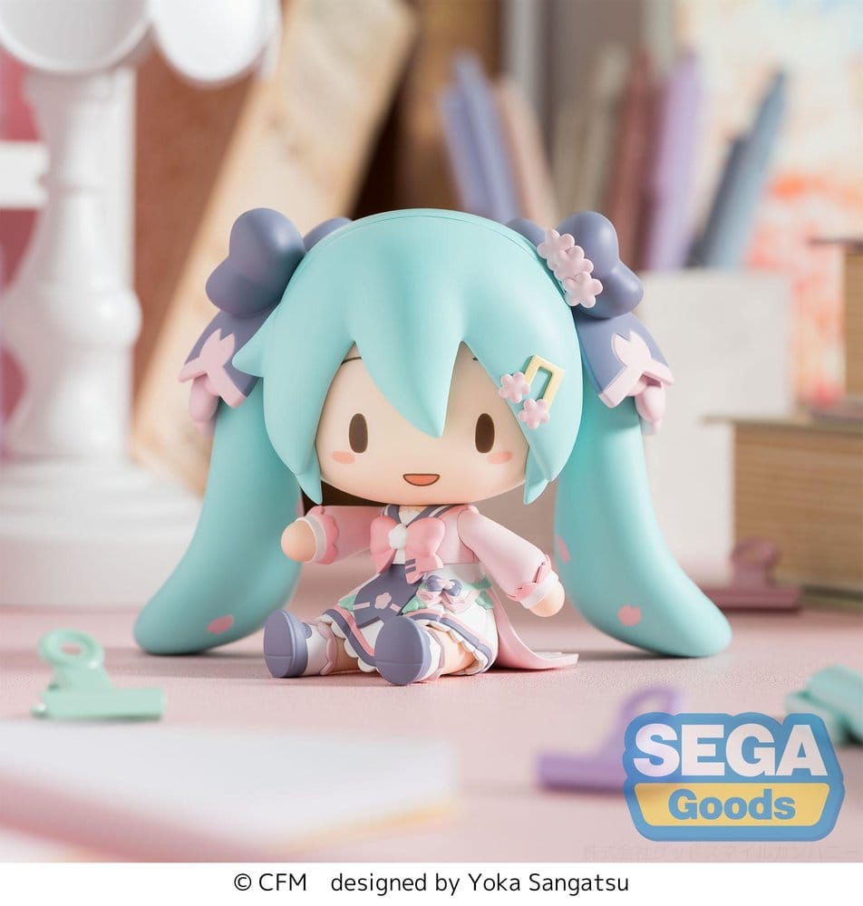 Hatsune Miku fuwa petit Chibi Figur "New Semester" 8 cm - Preorder - ETA: 25.01.2027