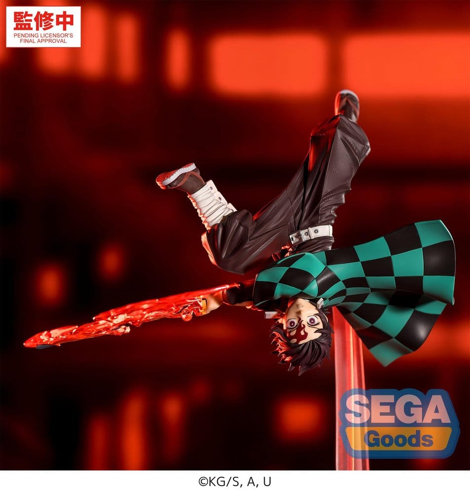 Demon Slayer: Kimetsu no Yaiba Luminasta PVC Figur Tanjiro Kamado Hinokami Kagura Setting Sun Transformation 15 cm - Preorder - ETA: 25.10.2026