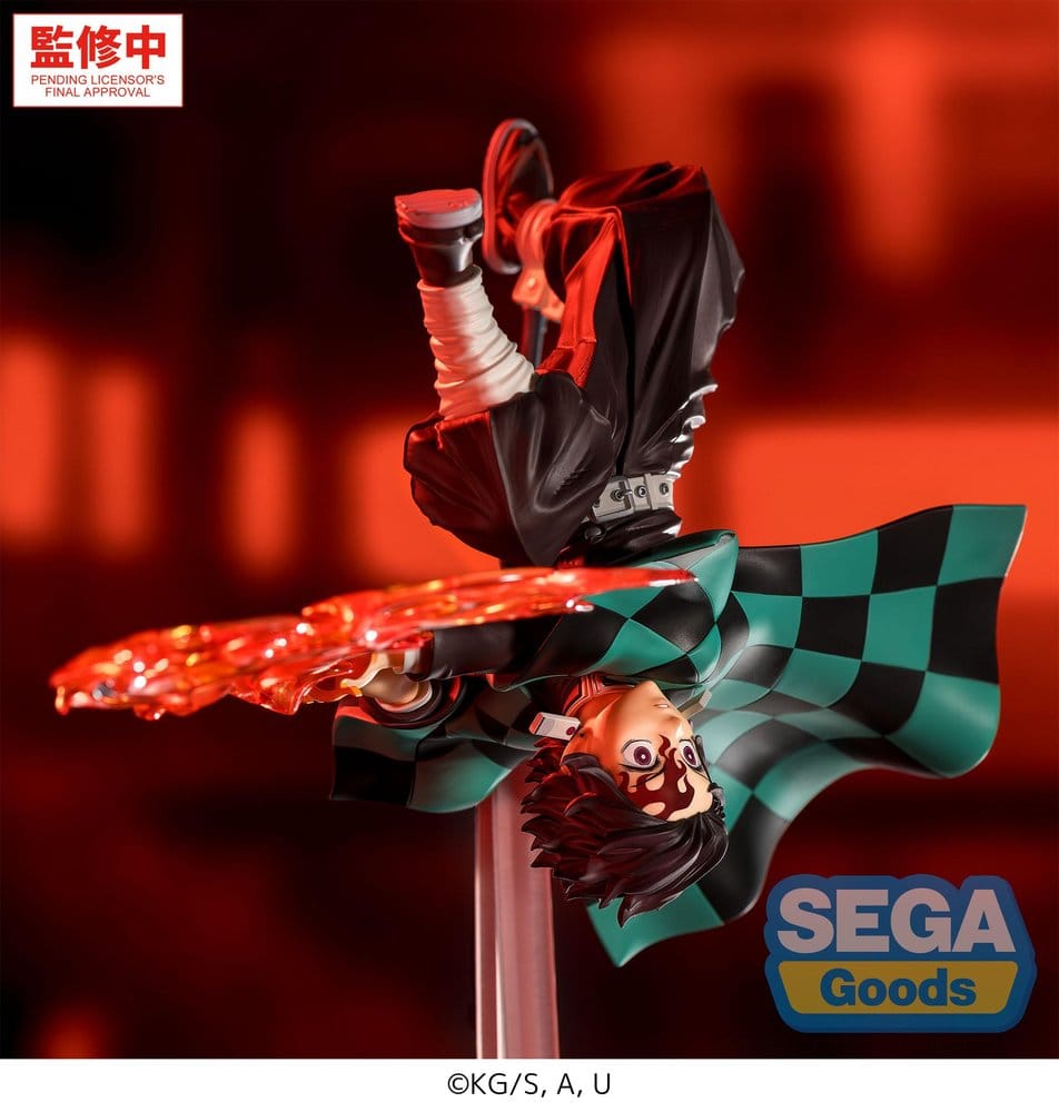 Demon Slayer: Kimetsu no Yaiba Luminasta PVC Figur Tanjiro Kamado Hinokami Kagura Setting Sun Transformation 15 cm - Preorder - ETA: 25.10.2026