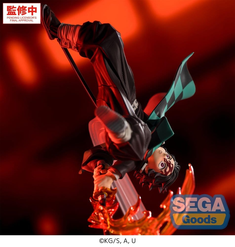 Demon Slayer: Kimetsu no Yaiba Luminasta PVC Figur Tanjiro Kamado Hinokami Kagura Setting Sun Transformation 15 cm - Preorder - ETA: 25.10.2026
