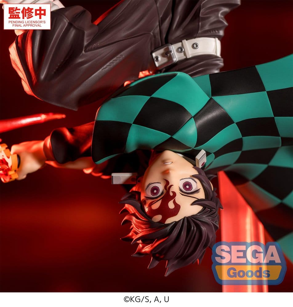 Demon Slayer: Kimetsu no Yaiba Luminasta PVC Figur Tanjiro Kamado Hinokami Kagura Setting Sun Transformation 15 cm - Preorder - ETA: 25.10.2026