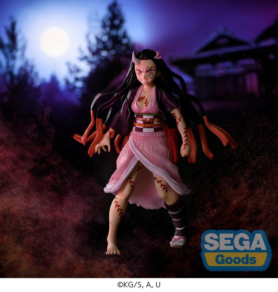 Demon Slayer: Kimetsu no Yaiba FIGURIZMa PVC Figur Nezuko Kamado Demon Form Advancing Ver. (Rerelease) 21 cm - Preorder - ETA: 25.11.2026