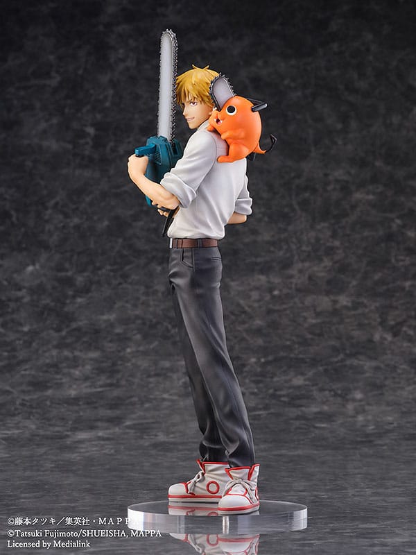 Chainsaw Man S-Fire PVC Statue 1/7 Denji & Pochita 24 cm - Versand: 5-7 Tage nach Bestellung