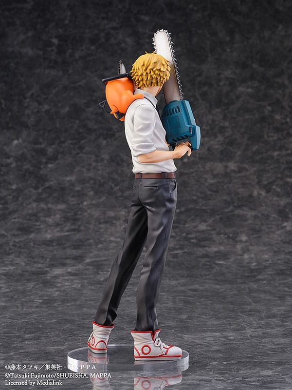 Chainsaw Man S-Fire PVC Statue 1/7 Denji & Pochita 24 cm - Versand: 5-7 Tage nach Bestellung