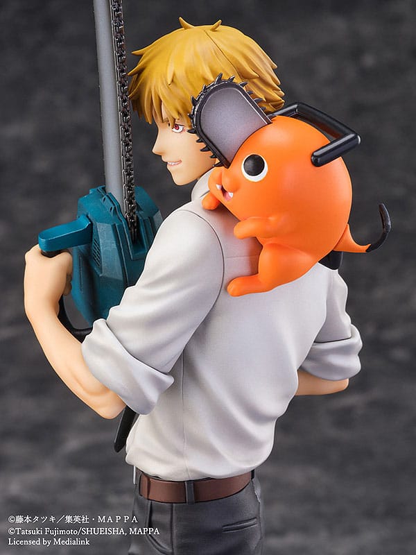 Chainsaw Man S-Fire PVC Statue 1/7 Denji & Pochita 24 cm - Versand: 5-7 Tage nach Bestellung