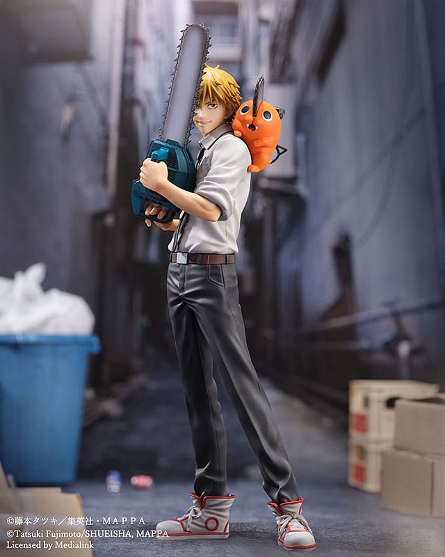 Chainsaw Man S-Fire PVC Statue 1/7 Denji & Pochita 24 cm - Versand: 5-7 Tage nach Bestellung