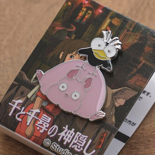 Chihiros Reise ins Zauberland Anstecker Fly Bird and Boh Mouse - Preorder - ETA: 25.11.2026