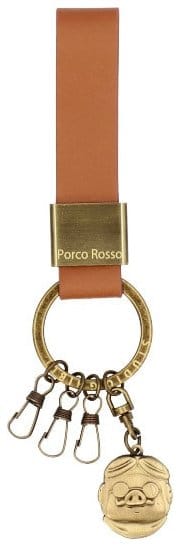 Porco Rosso Leder-Schlüsselanhänger Marco - Preorder - ETA: 25.11.2026