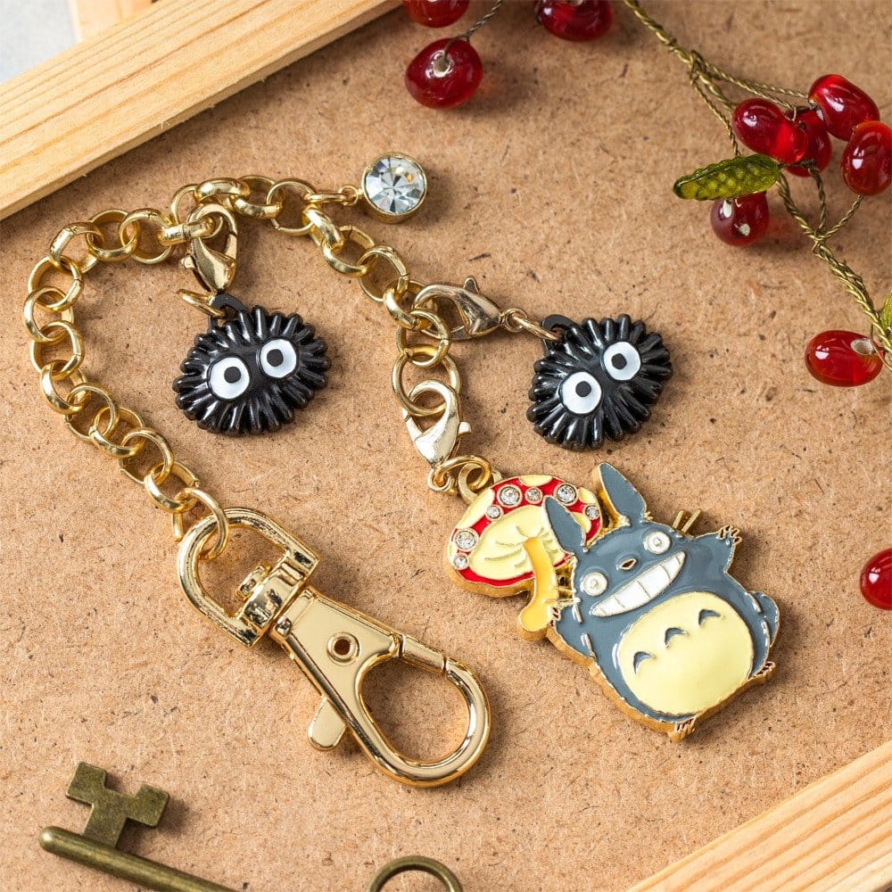 Mein Nachbar Totoro Charm Chain Schlüsselanhänger Big Totoro & Mushroom - Preorder - ETA: 25.11.2026