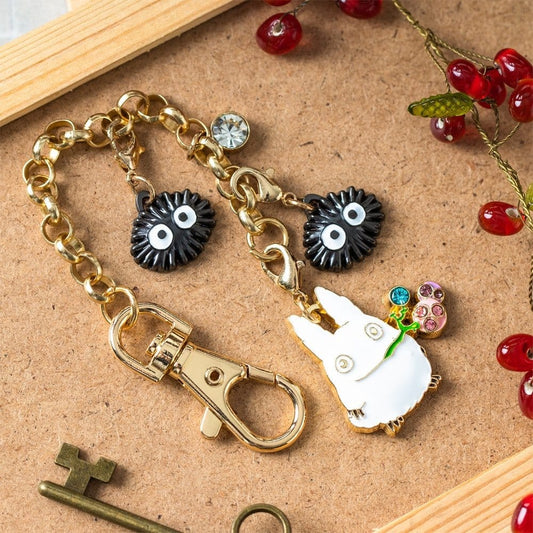 Mein Nachbar Totoro Charm Chain Schlüsselanhänger Small Totoro & Fruits - Preorder - ETA: 25.11.2026