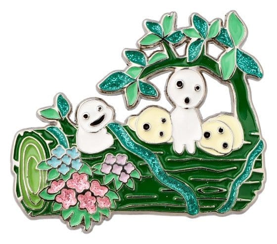 Prinzessin Mononoke Metall-Brosche Kodama - Preorder - ETA: 25.11.2026