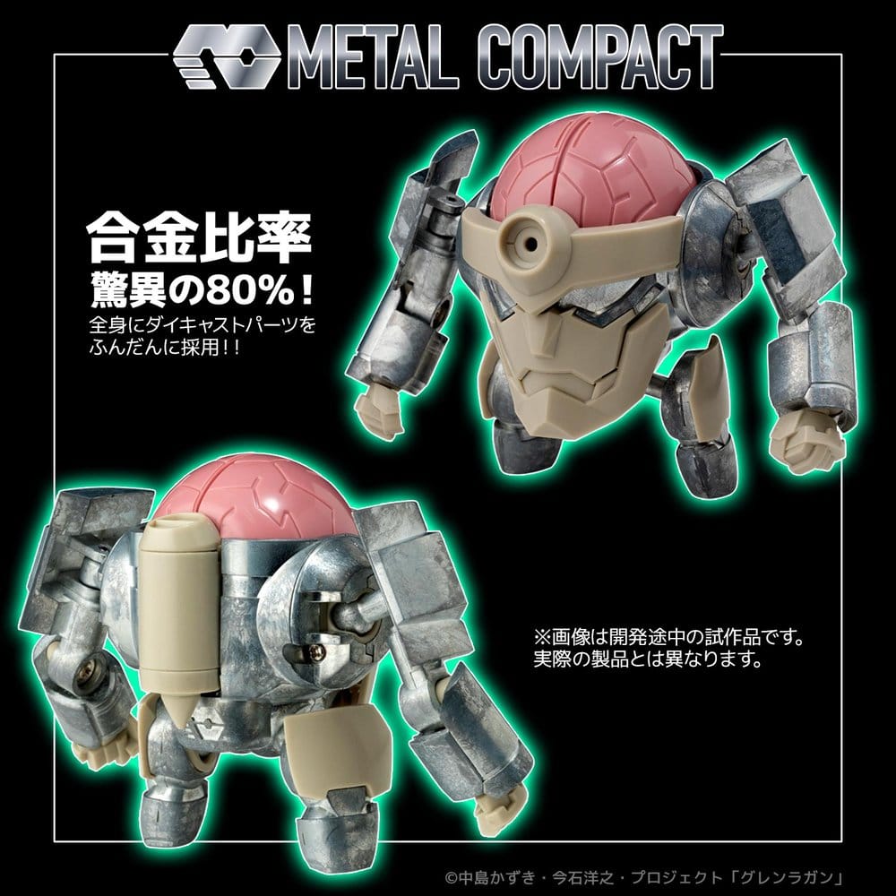 Gurren Lagann Metal Compact Actionfigur Lagann (Standard) 7 cm - Preorder - ETA: 25.11.2026